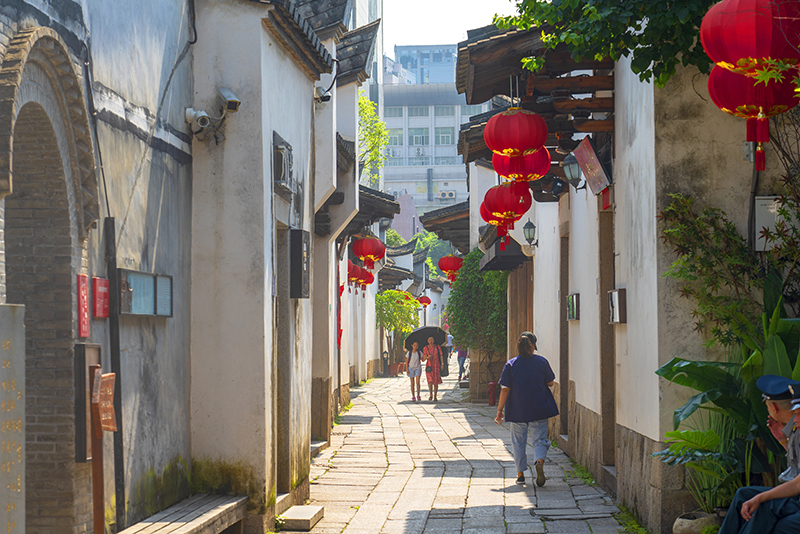 2019年6月28日,福州,三坊七巷风光。 2019年6月28日,福州,三坊七巷风光。